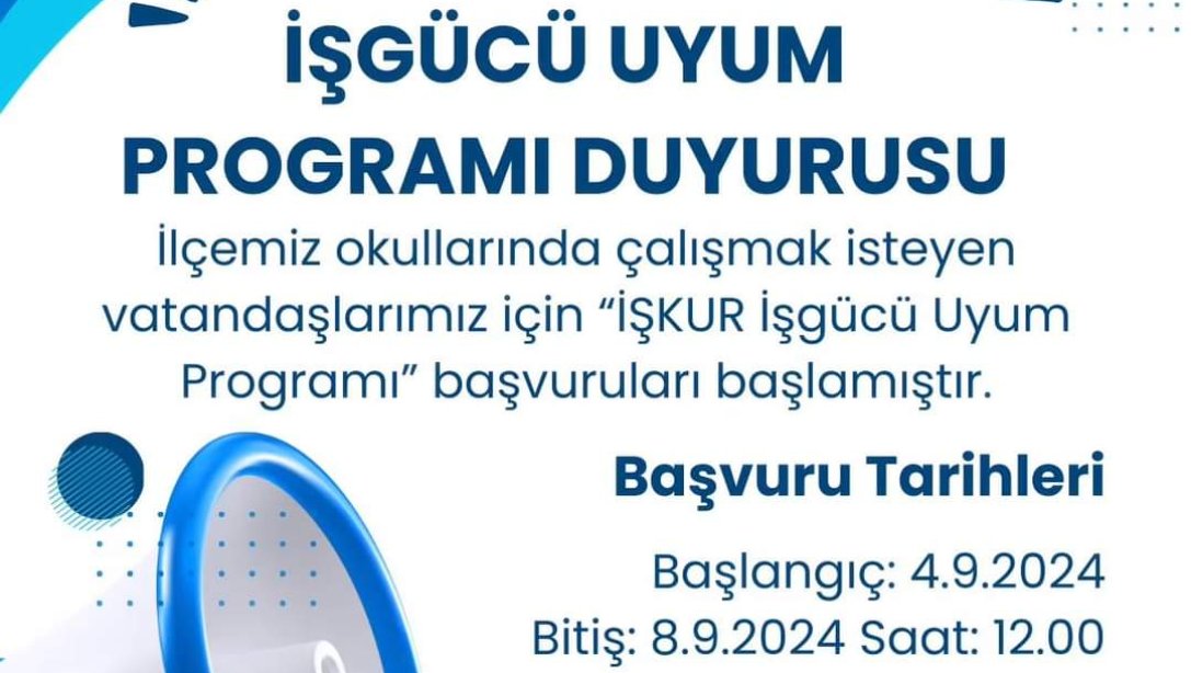 İŞGÜCÜ UYUM PROGRAMI